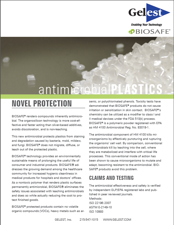 BIOSAFE® Antimicrobial for Plastics
