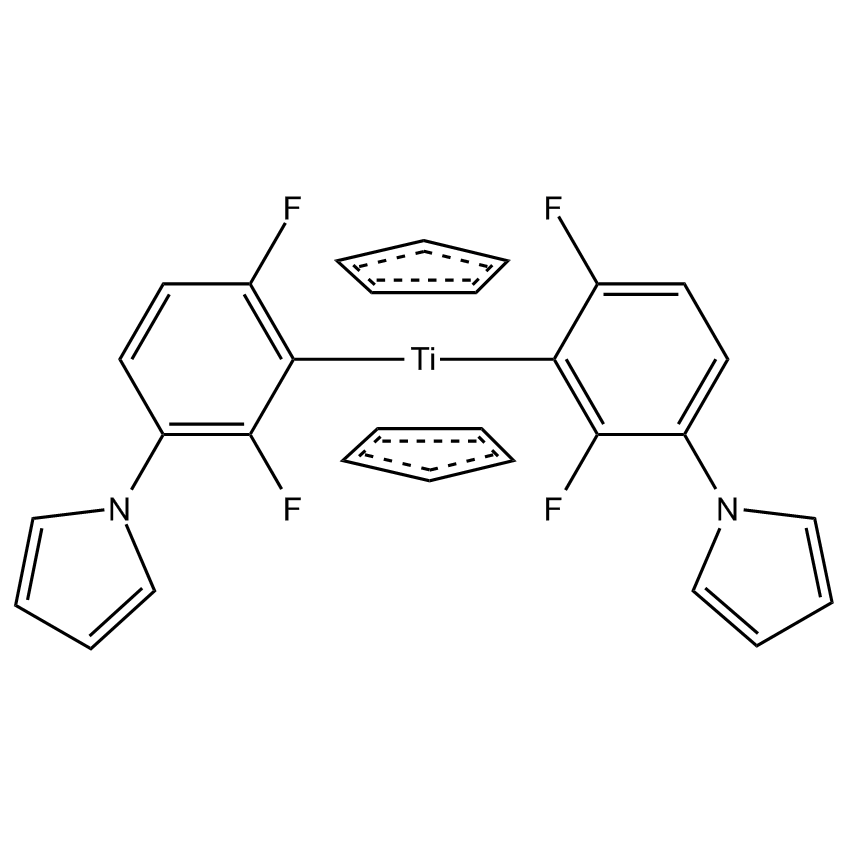 Bis 2 6 Difluoro 3 1 Hydropyrrol 1 Yl Phenyl Titanocene Gelest Inc